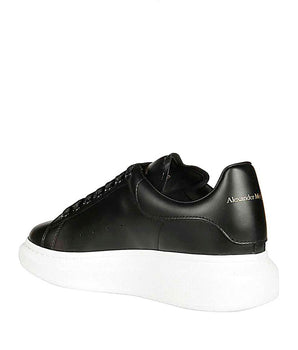 Alexander McQueen Black Calfskin Chunky Sneakers