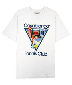 Casablanca White Cotton T-Shirt