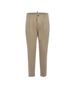 Dsquared² Beige Cotton Chino Pants