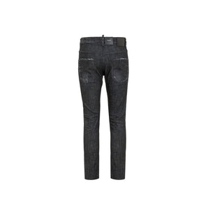 Dsquared² Black Cotton Jeans Denim
