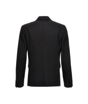 Dsquared² Black Elastane Two-Piece Suit