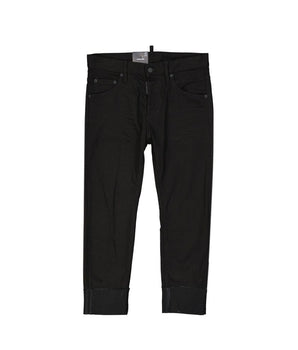 Dsquared² Black Cotton Jeans Denim