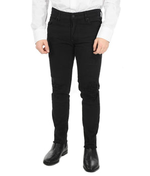 Dsquared² Black Cotton Skinny Jeans