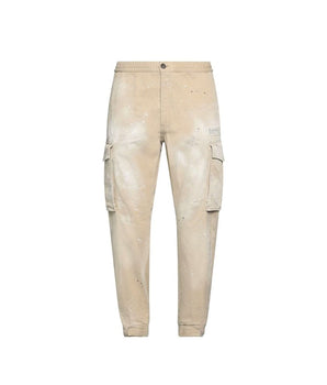 Dsquared² Beige Cotton Cargo Pants