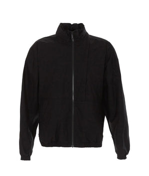 Marcelo Burlon Black Cotton Shell Jacket