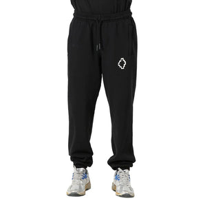 Marcelo Burlon Black Cotton Joggers (Workout Pants)