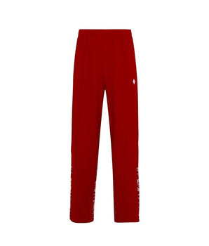 Marcelo Burlon Red Elastane Joggers (Workout Pants)