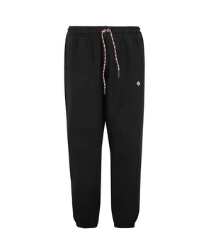 Marcelo Burlon Black Cotton Joggers (Workout Pants)
