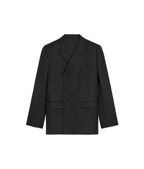 Celine Gray Wool Blazer