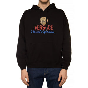 Versace Black Cotton Sweatshirt