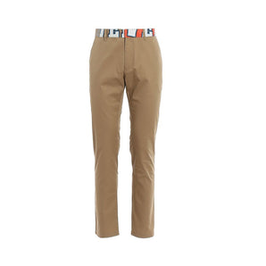 Versace Beige Cotton Chino Pants