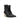 Salvatore Ferragamo Black Lamb Leather High Heel Boots
