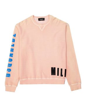 Dsquared² Orange Cotton Sweatshirt