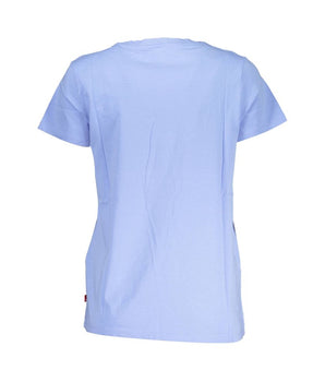 Levi's Azzurro Cotton Women T-Shirt