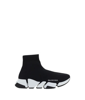 Balenciaga Black Polyester Athletic Sneakers