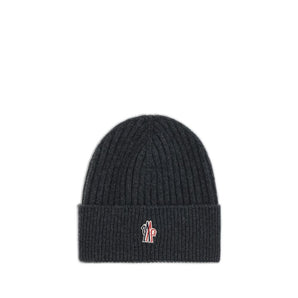 Moncler Grenoble Black Cashmere Beanie