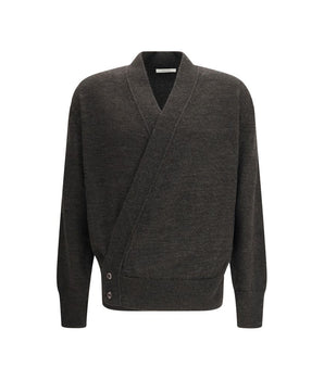Lemaire Brown Marabou Cardigan