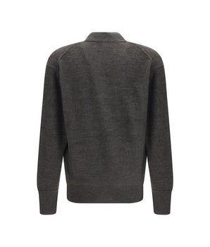 Lemaire Brown Marabou Cardigan