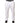 Lardini White Cotton Stretch Tapered Mid Waist Chino Pants