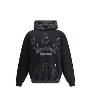 Represent Black Cotton Sweatshirt