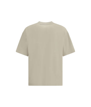 Represent Beige Cotton T-Shirt