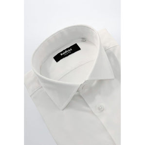 Baldinini Trend White Cotton Men's Shirt