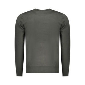 Coveri Moving Green Nylon Sweater