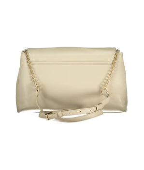Mario Valentino Beige Polyethylene Handbag