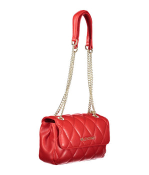 Mario Valentino Red Polyethylene Handbag
