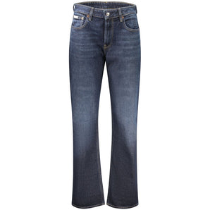 Calvin Klein Blue Cotton Jeans Denim
