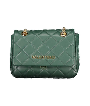 Mario Valentino Green Polyethylene Handbag