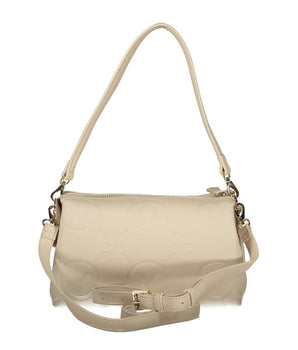 Mario Valentino Beige Polyethylene Handbag