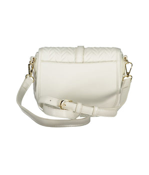 Mario Valentino White Polyethylene Handbag
