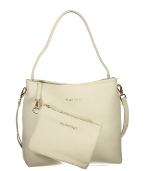 Mario Valentino Beige Polyethylene Handbag