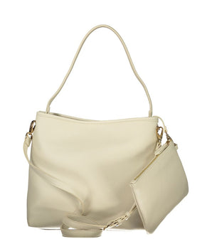 Mario Valentino Beige Polyethylene Handbag