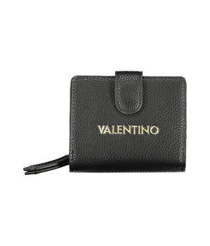 Mario Valentino Black Polyurethane Women Wallet