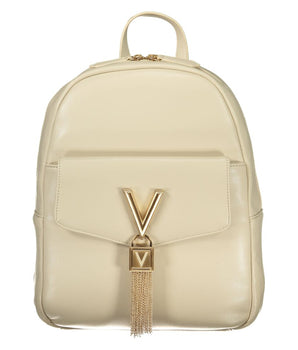 Mario Valentino Beige Polyethylene Backpack