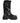 Dolce & Gabbana Black Leather Mid Calf Biker Boots Shoes