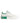 Dolce & Gabbana White Green Leather Low Top Sneakers Shoes