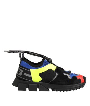 Dolce & Gabbana Multicolor Low Top Sorrento Sneakers Shoes