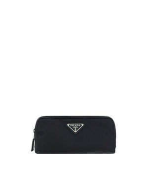 Prada Black Recycled Polyamide Accessories