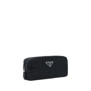 Prada Black Recycled Polyamide Accessories