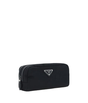 Prada Black Recycled Polyamide Accessories