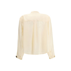 Forte_Forte Multicolor Silk Blouse