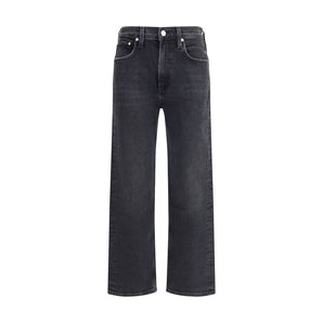 Citizens of Humanity Blue Cotton Straight-Leg Jeans