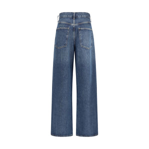 Agolde Blue Cotton Jeans Denim