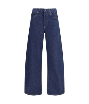 Agolde Blue Cotton Jeans Denim