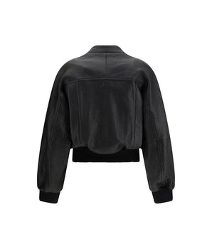 Jacquemus Black Lamb Leather Clothing