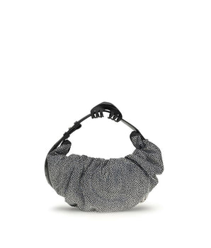 Diesel Silver Cotton Shoulder Bag