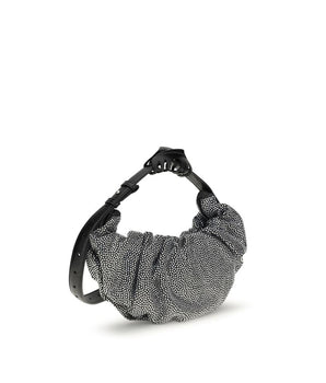 Diesel Silver Cotton Shoulder Bag